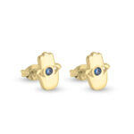 Evil Eye Hamsa Earrings