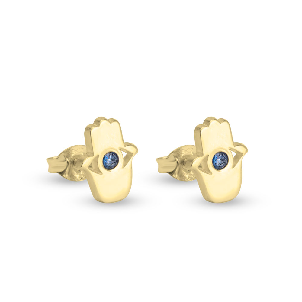 Evil Eye Hamsa Earrings