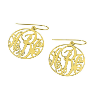 Classic Monogram Earrings