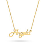 Retro Name Necklace