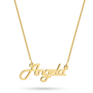 Retro Name Necklace