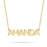 Capital Letters Name Necklace