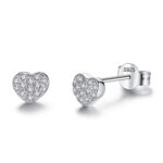 Heart Cubic Zirconia Earrings